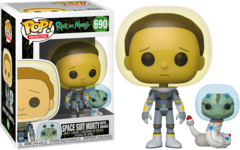 Pop! rick & Morty 690 : Space Suit Morty with Snake